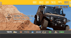 Desktop Screenshot of crownvehicleoutfitters.com